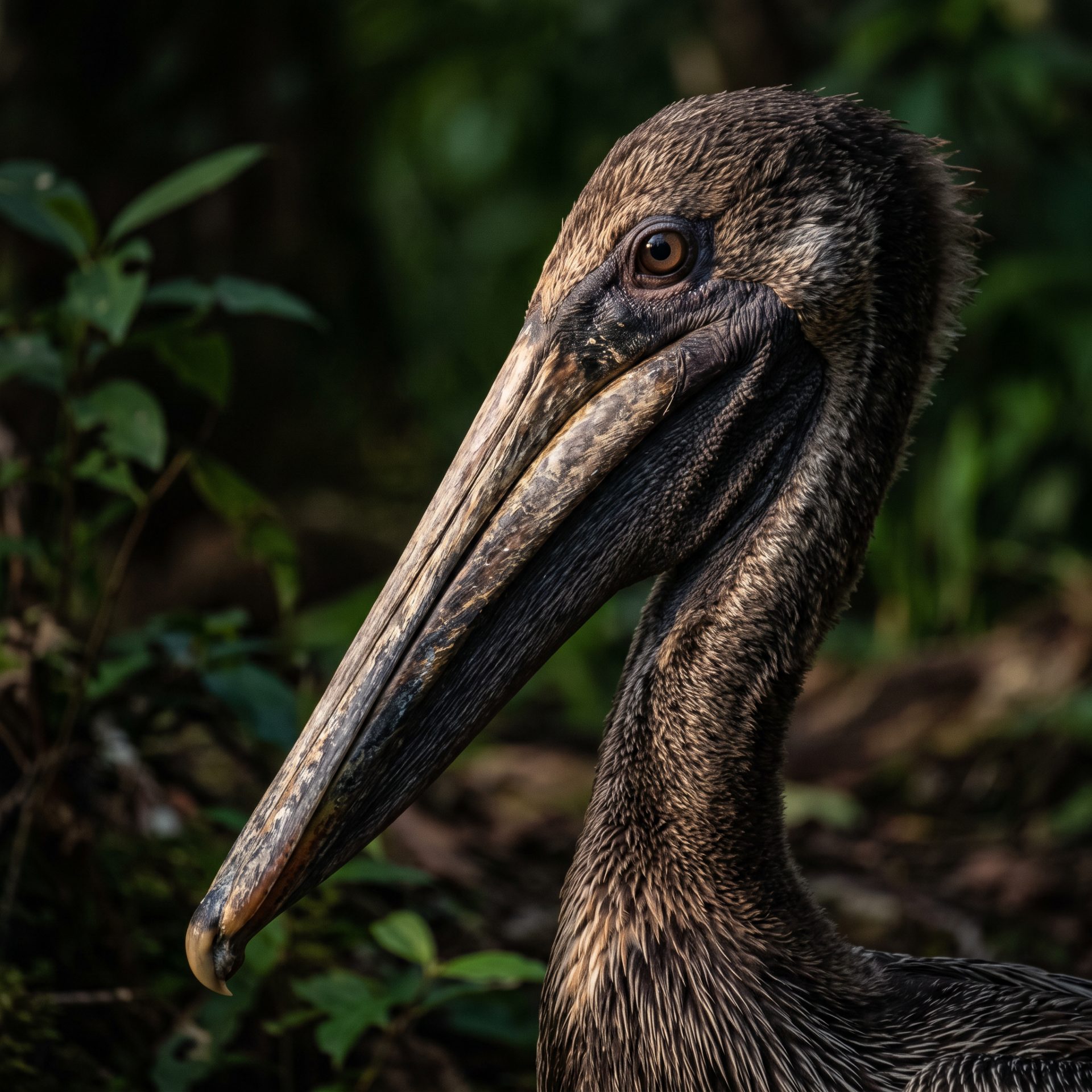 Brown Pelican Profile in Nature