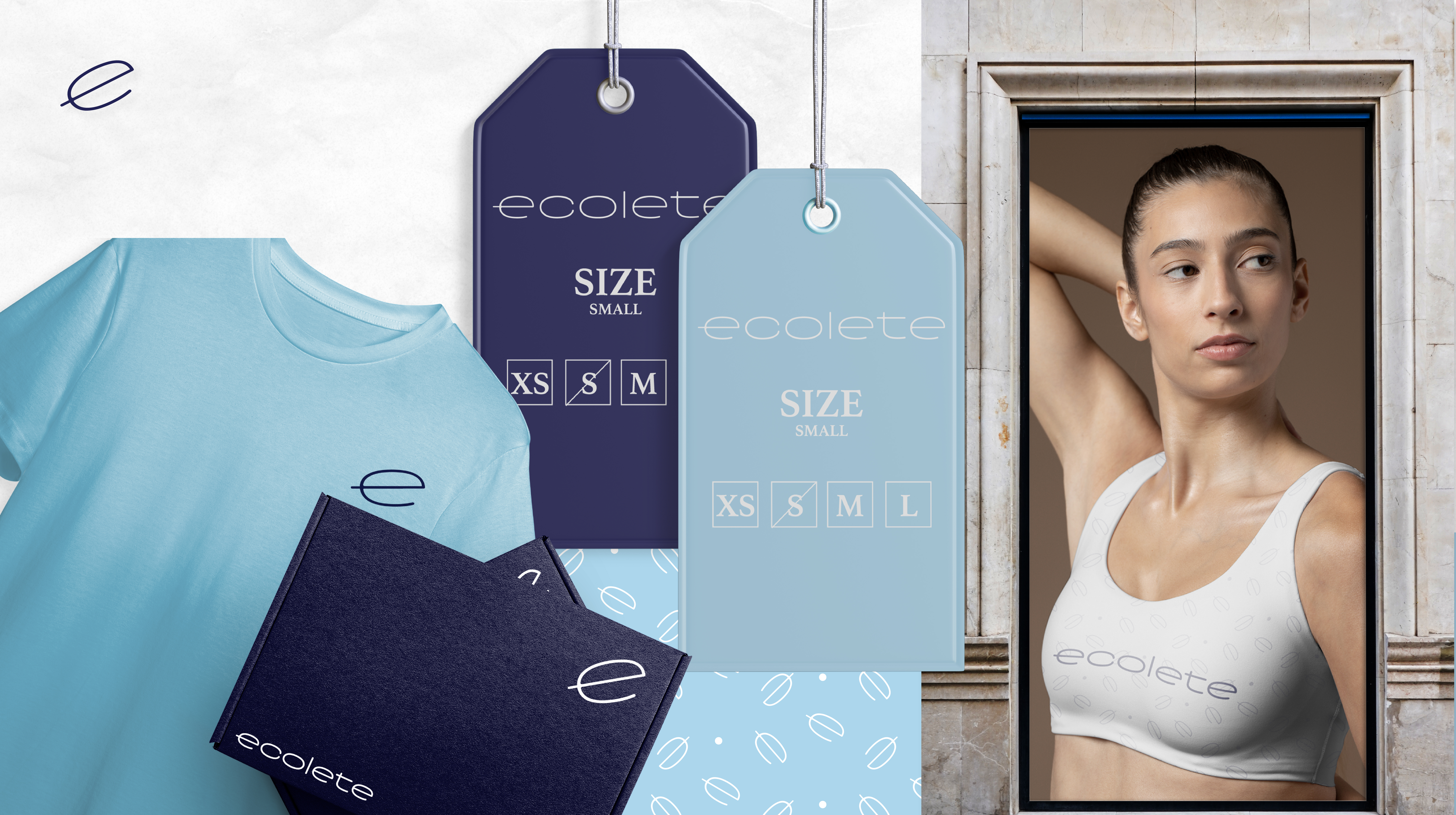 Ecolete women's activewear brand application
