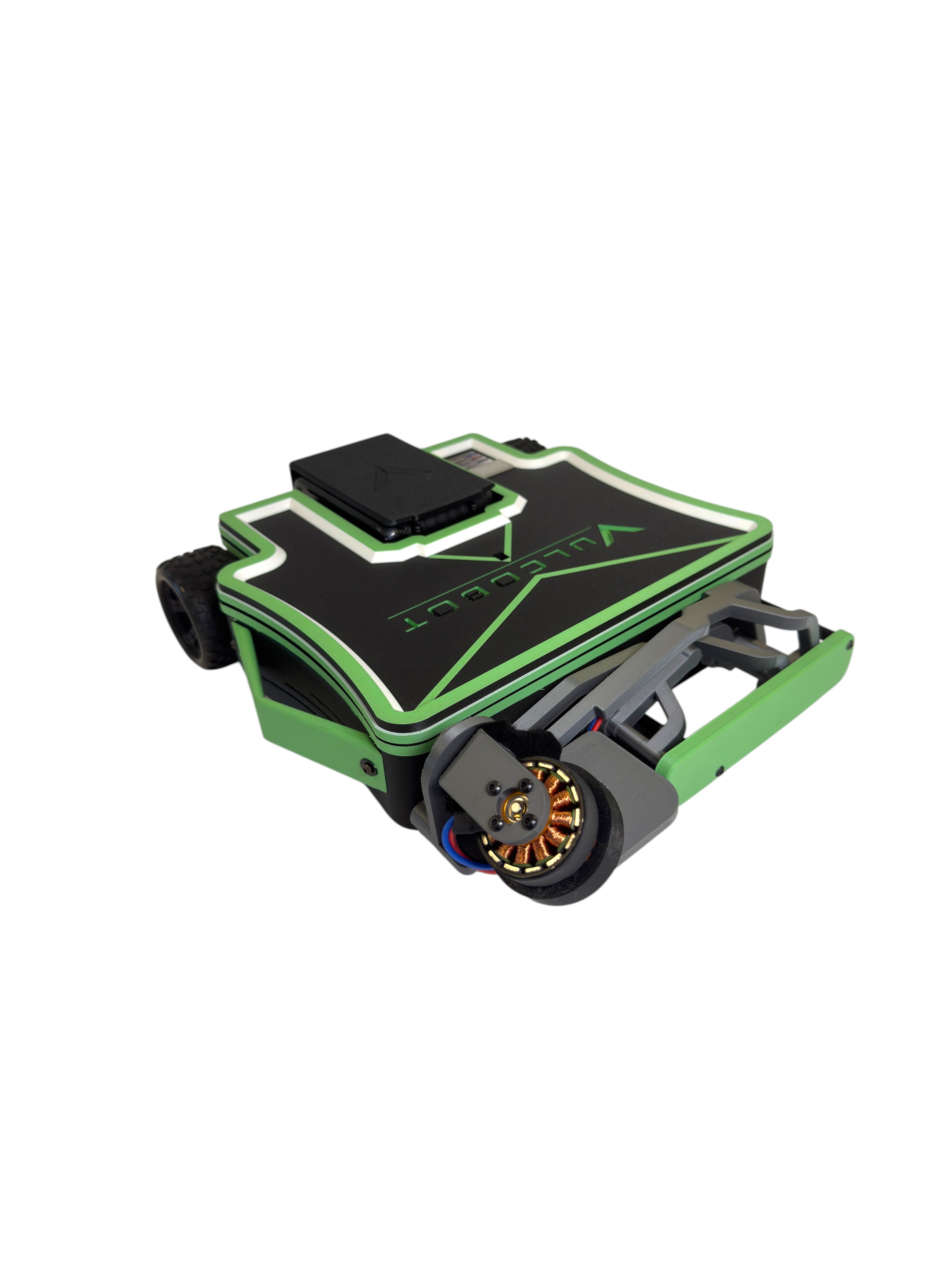Vulcobot autonomous mower blade sharpening robot
